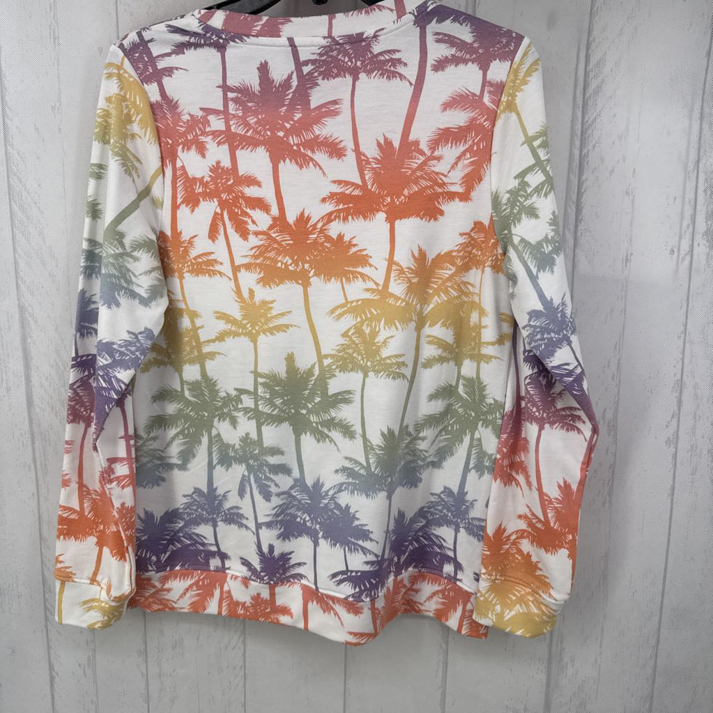 S palm tree l/s top