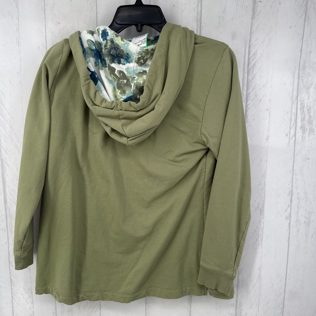 S/P 2Pc flo print s/s tee & full-zip hoodie