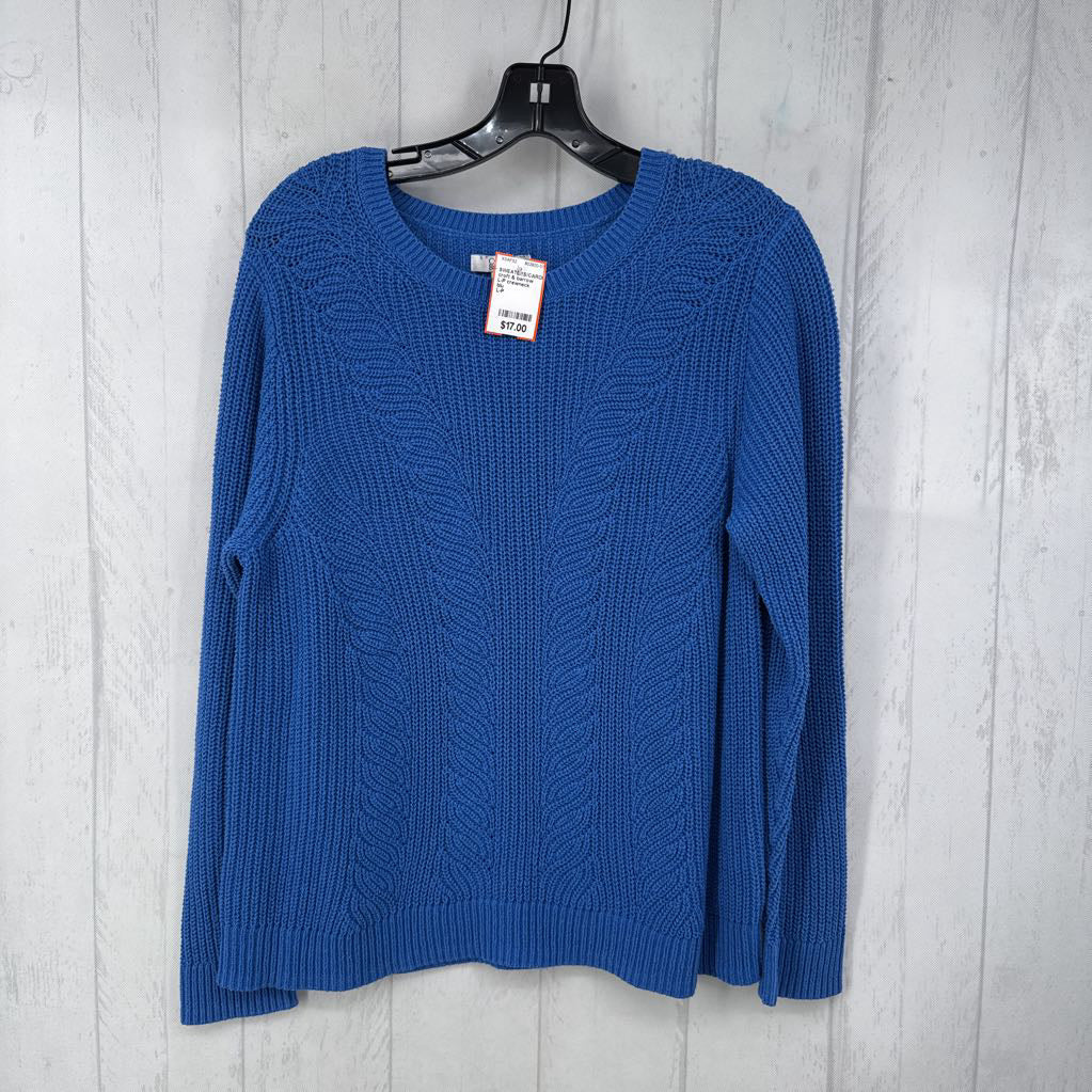 L-P crewneck sweater