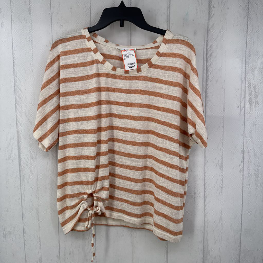 M striped s/s top