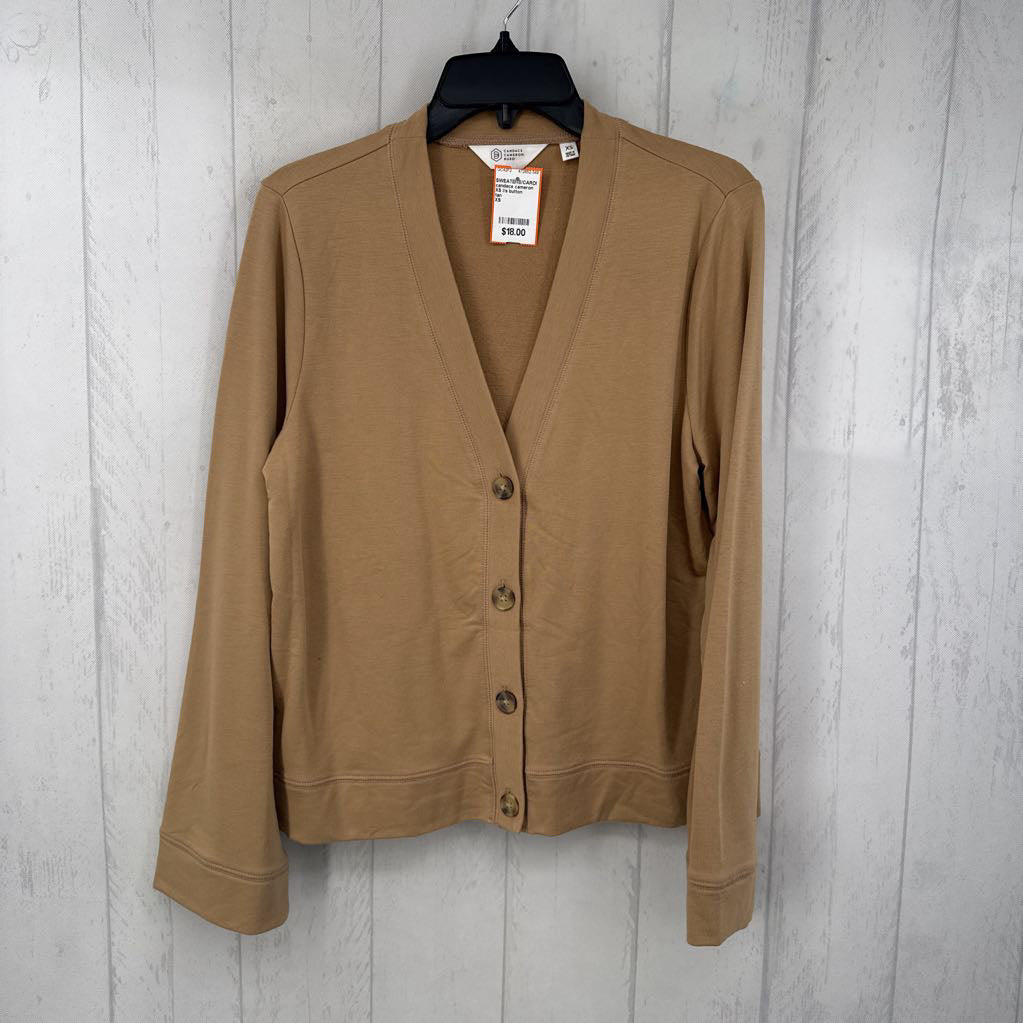 XS l/s button cardigan