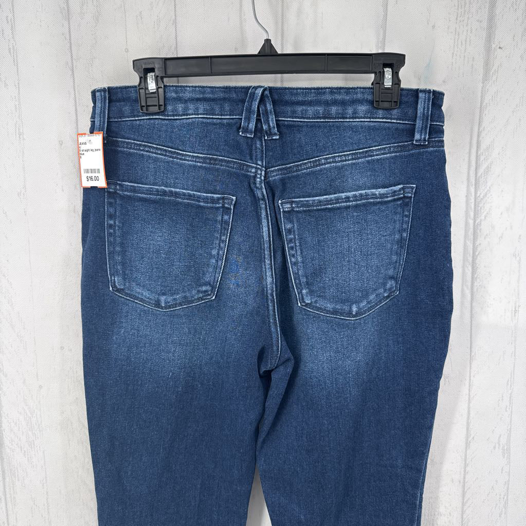 8 straight leg jeans