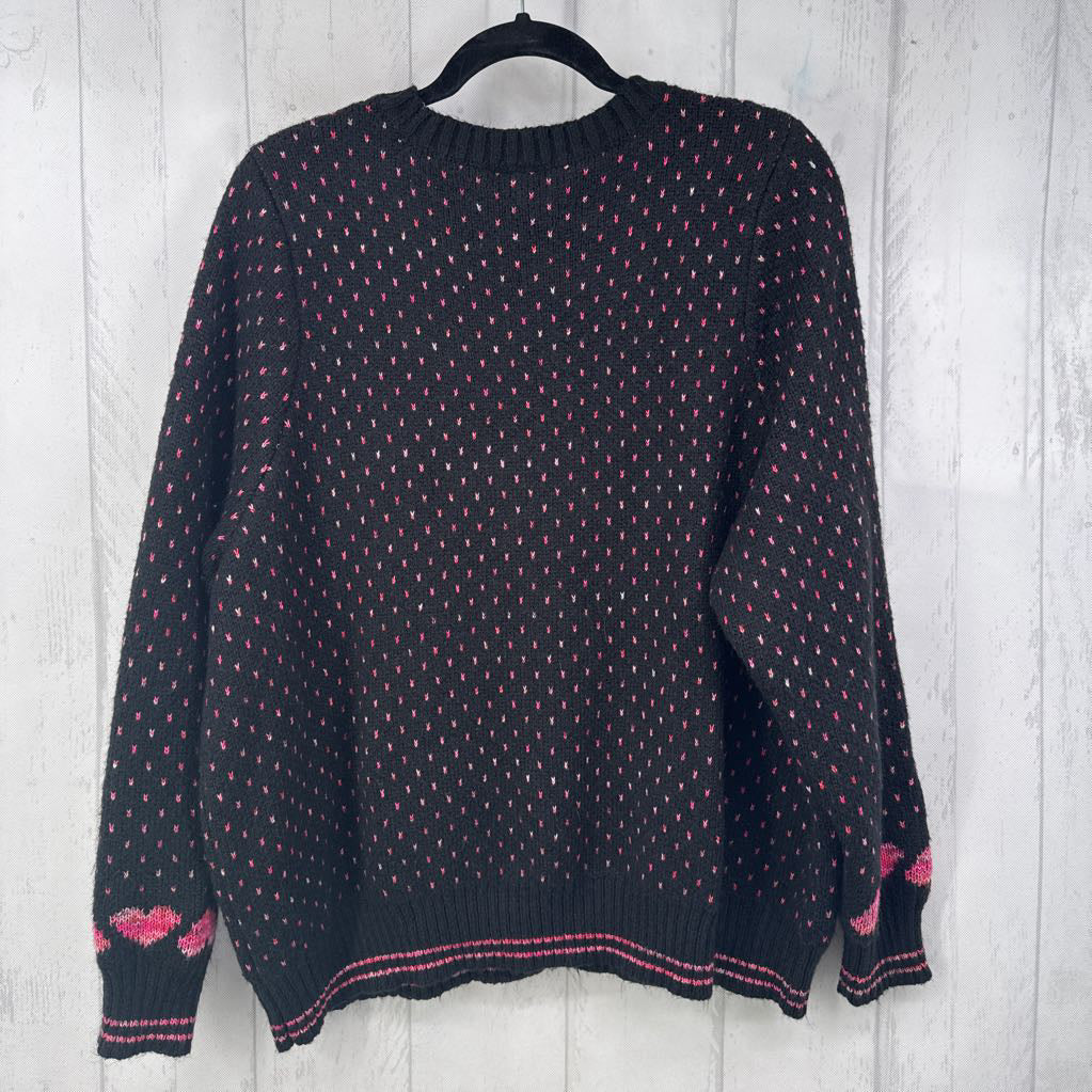 3 heart button cardigan