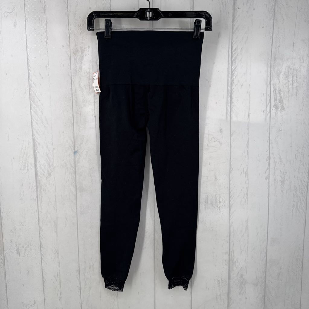 S lace hem legging