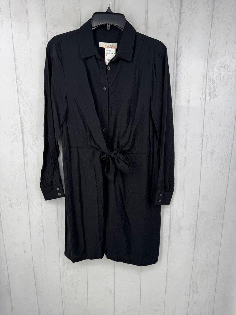 10 button down l/s dress
