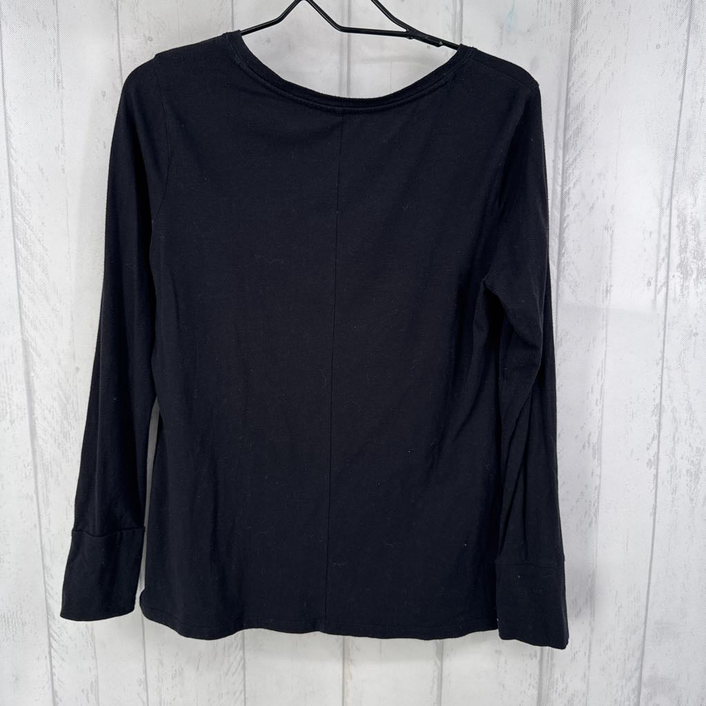 M l/s scoop neck top