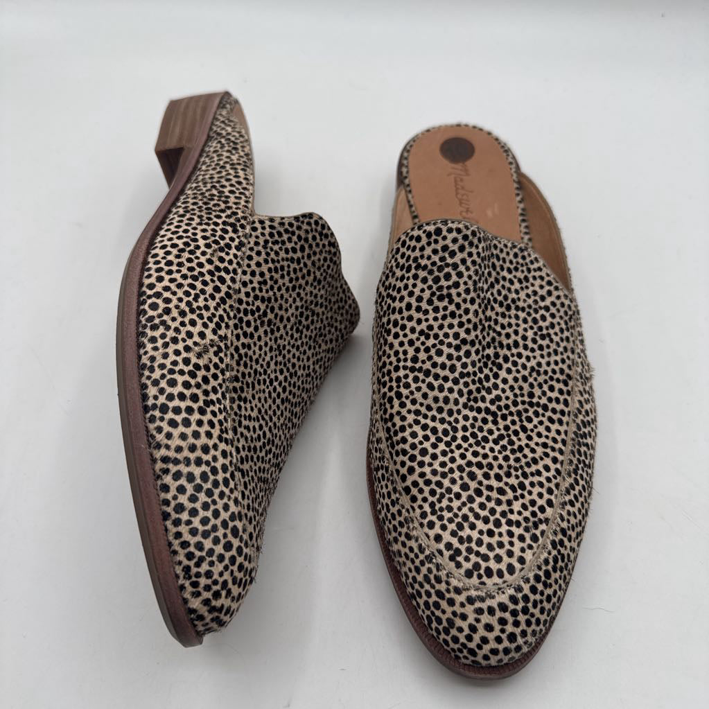 10 animal print mules