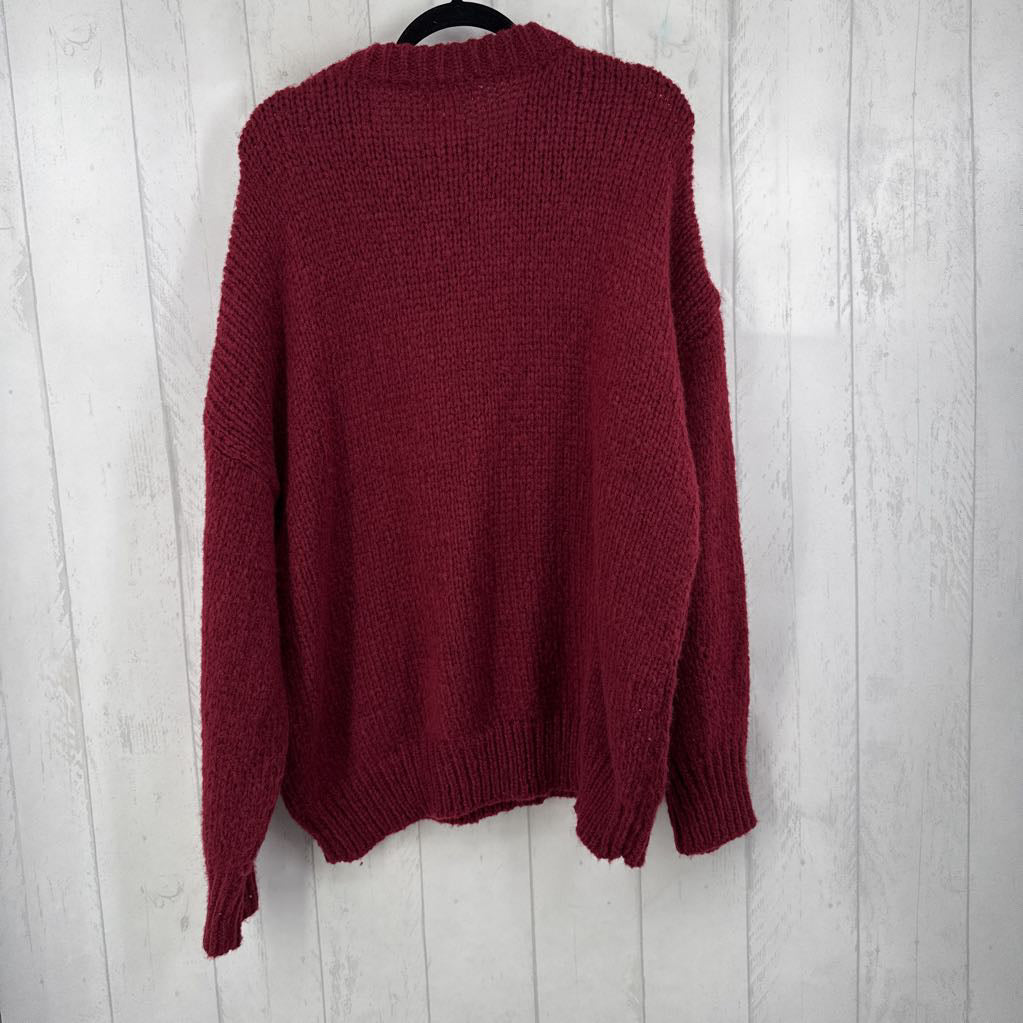 1XL cozy crewneck sweater