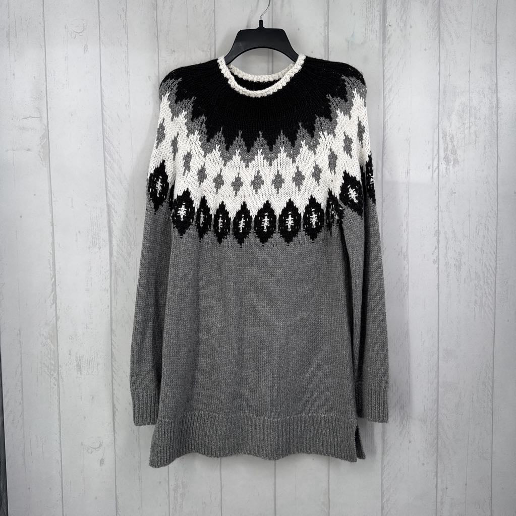 L fair isle sweater