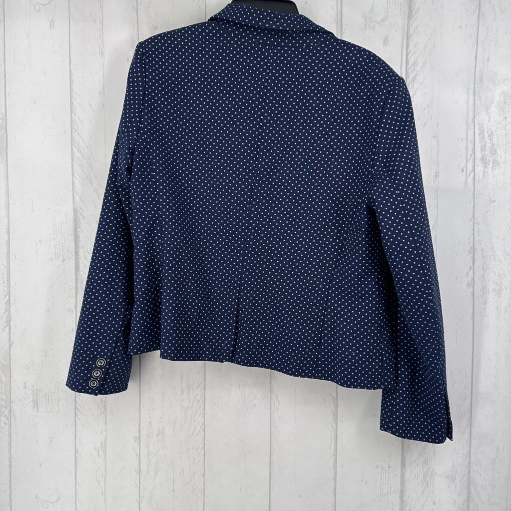 16 pola dot blazer