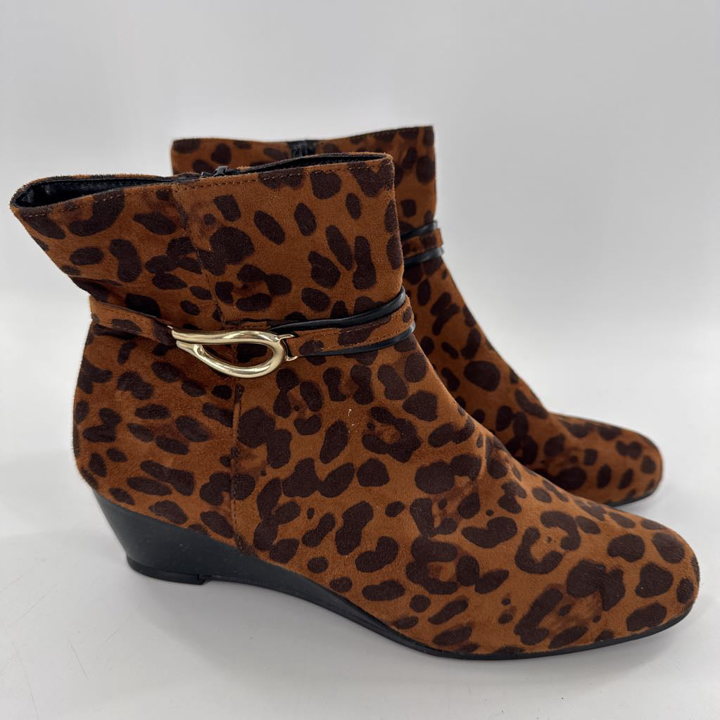 10 animal print ankle boot
