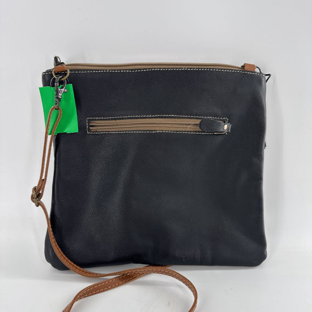 cowhide crossbody