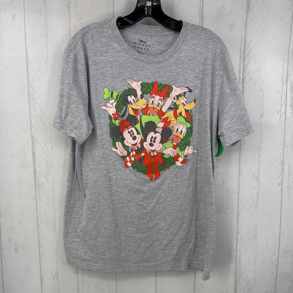XL s/s mickey & friends christmas tee