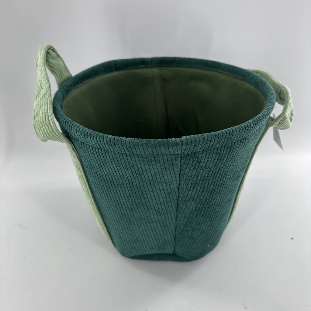 corduroy storage bucket