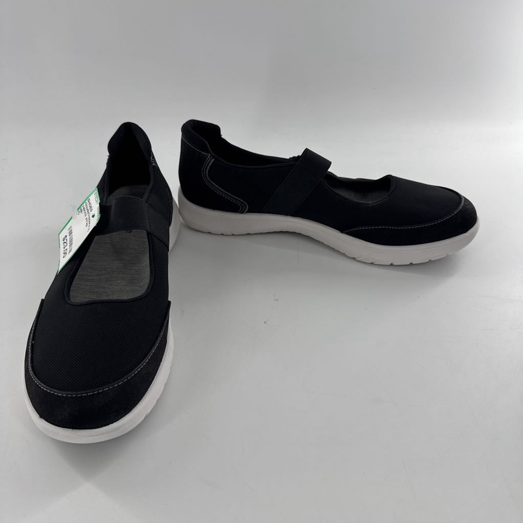 velcro strap comfort walking shoe