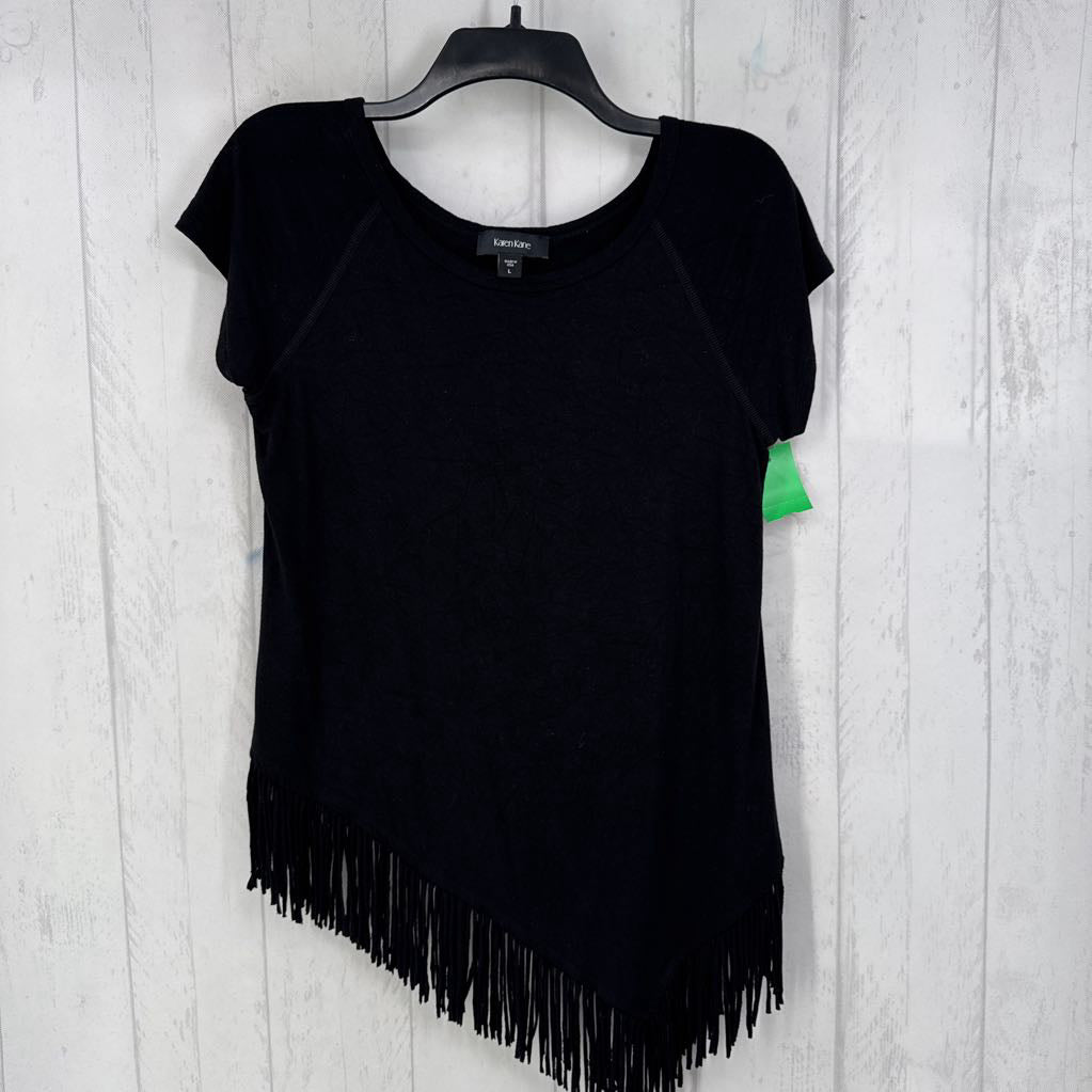 L s/s fringe top