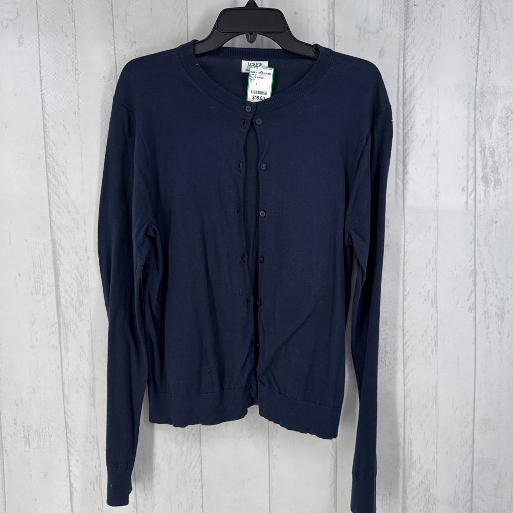 XL l/s button cardigan