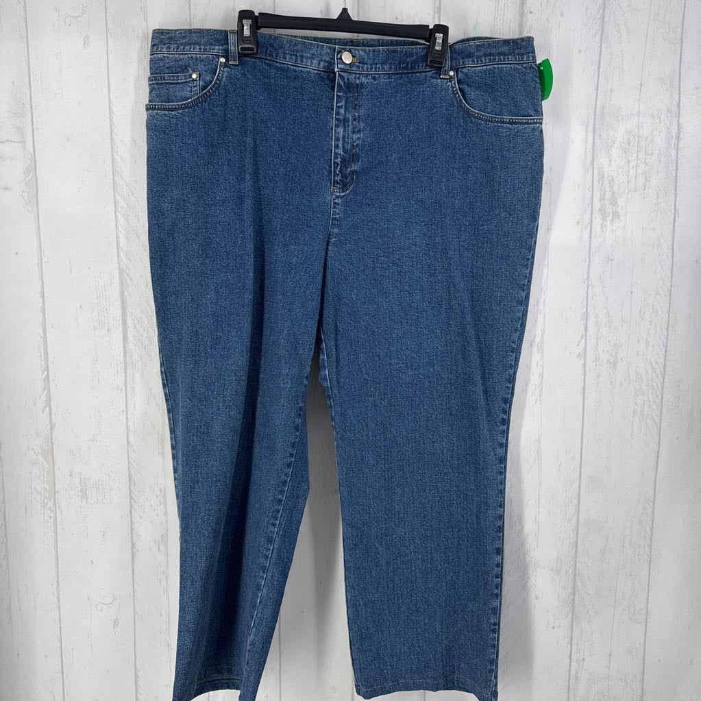 22w straight jeans