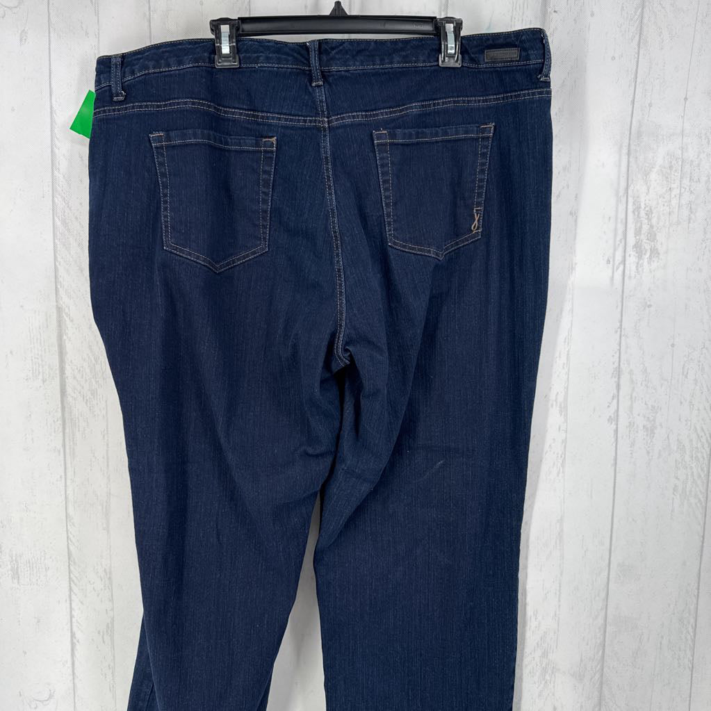 22w straight jeans