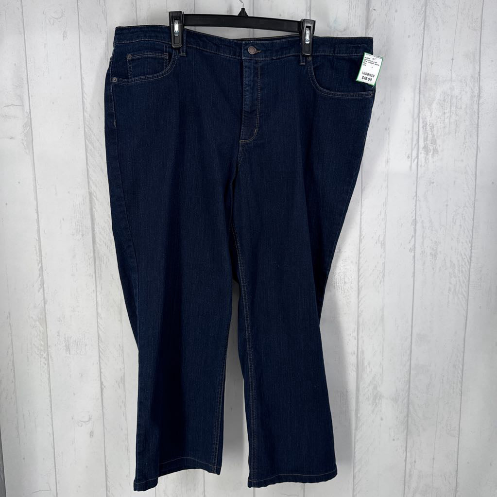 22w straight jeans