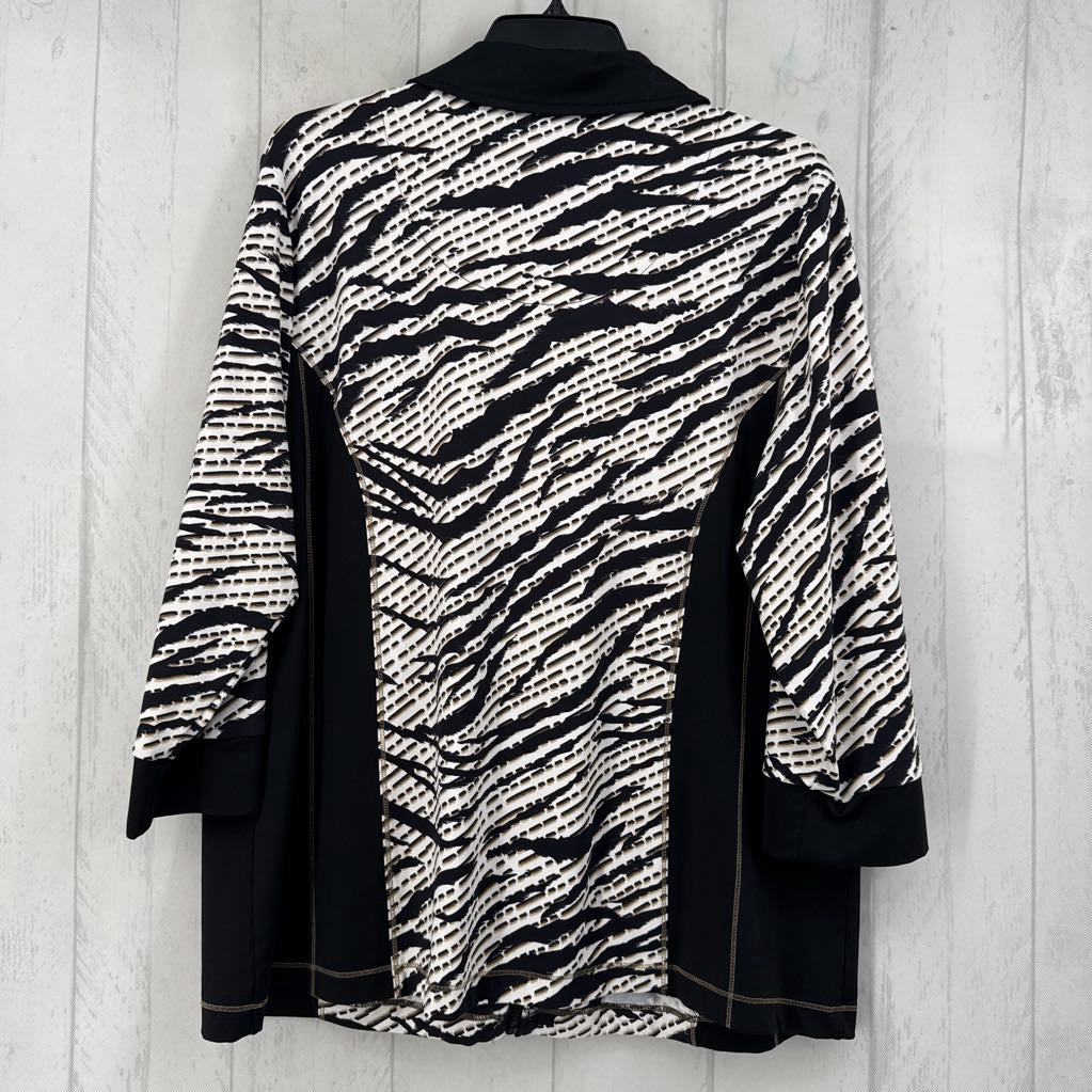 XL printed full-zip jacket
