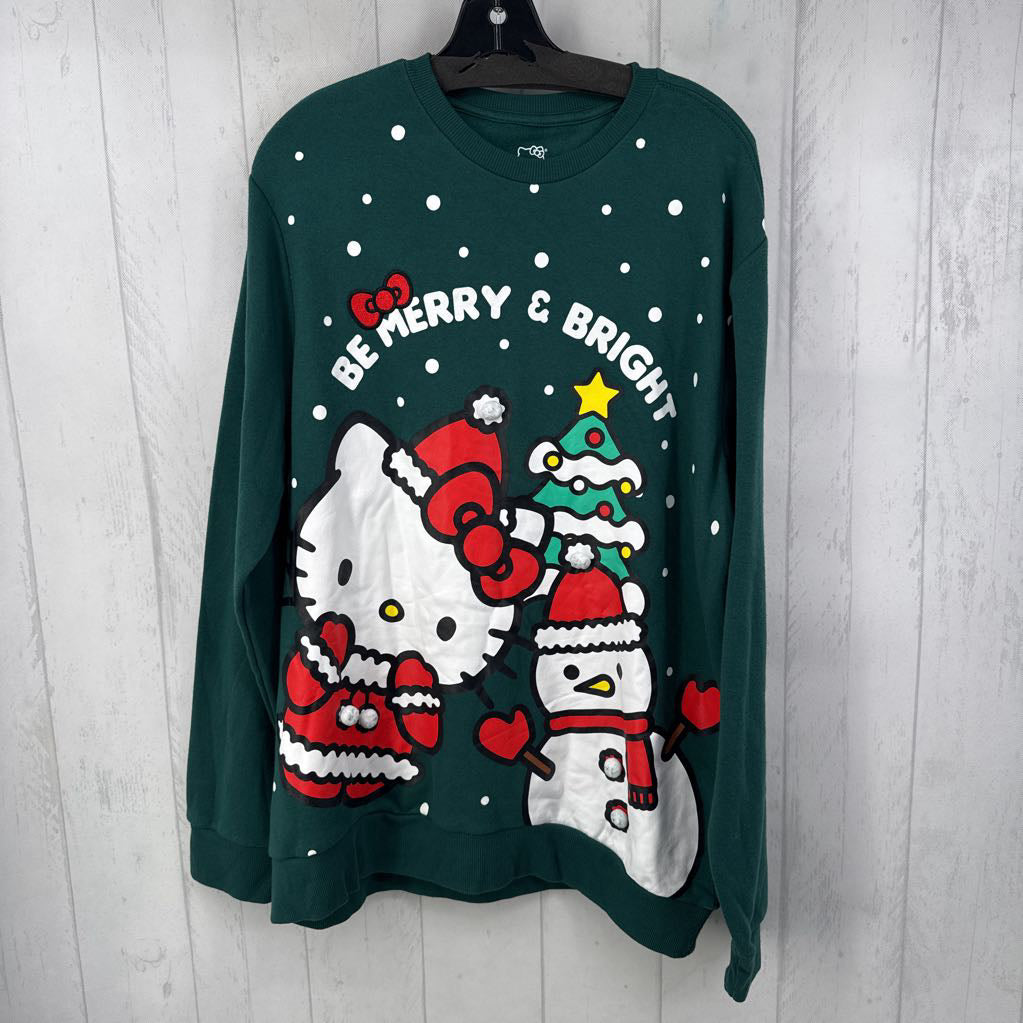 R22 XL l/s hellow kitty be merry sweatshirt