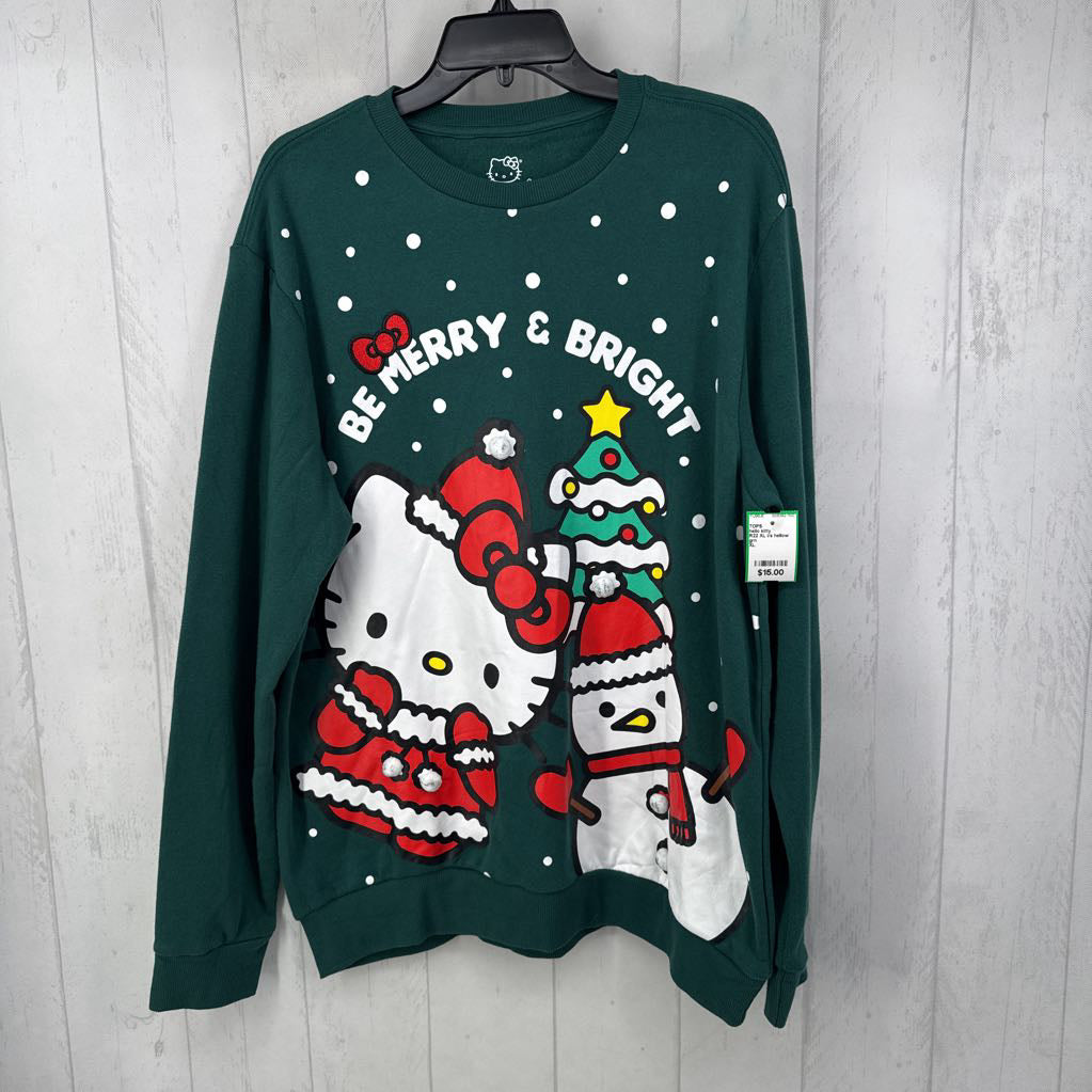 R22 XL l/s hellow kitty be merry sweatshirt