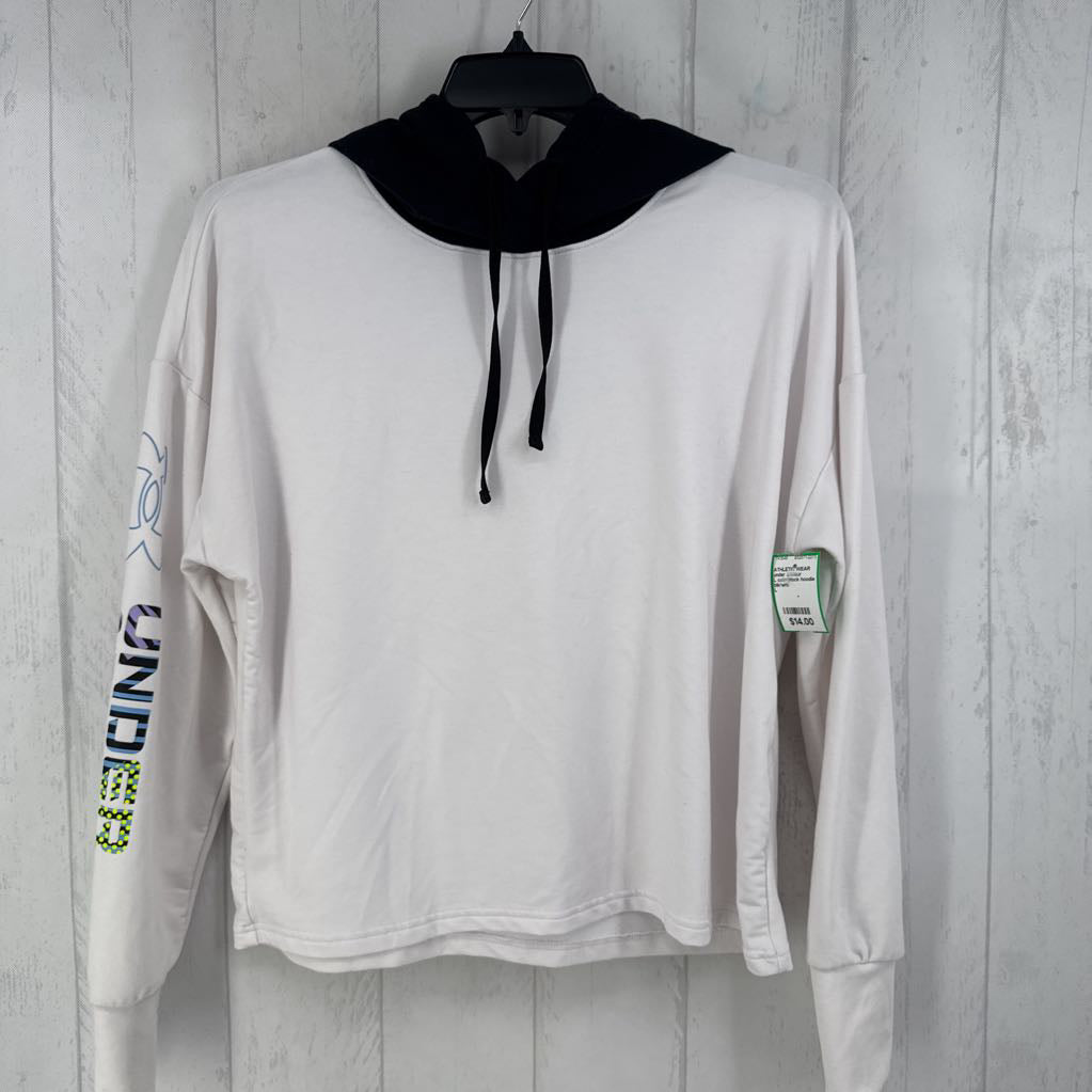 L colorblock hoodie