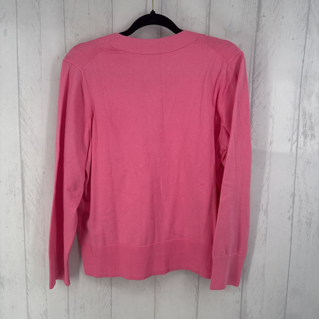 1x l/s button cardigan