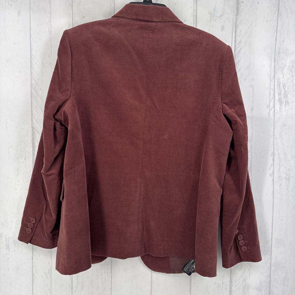 XXL velvet blazer