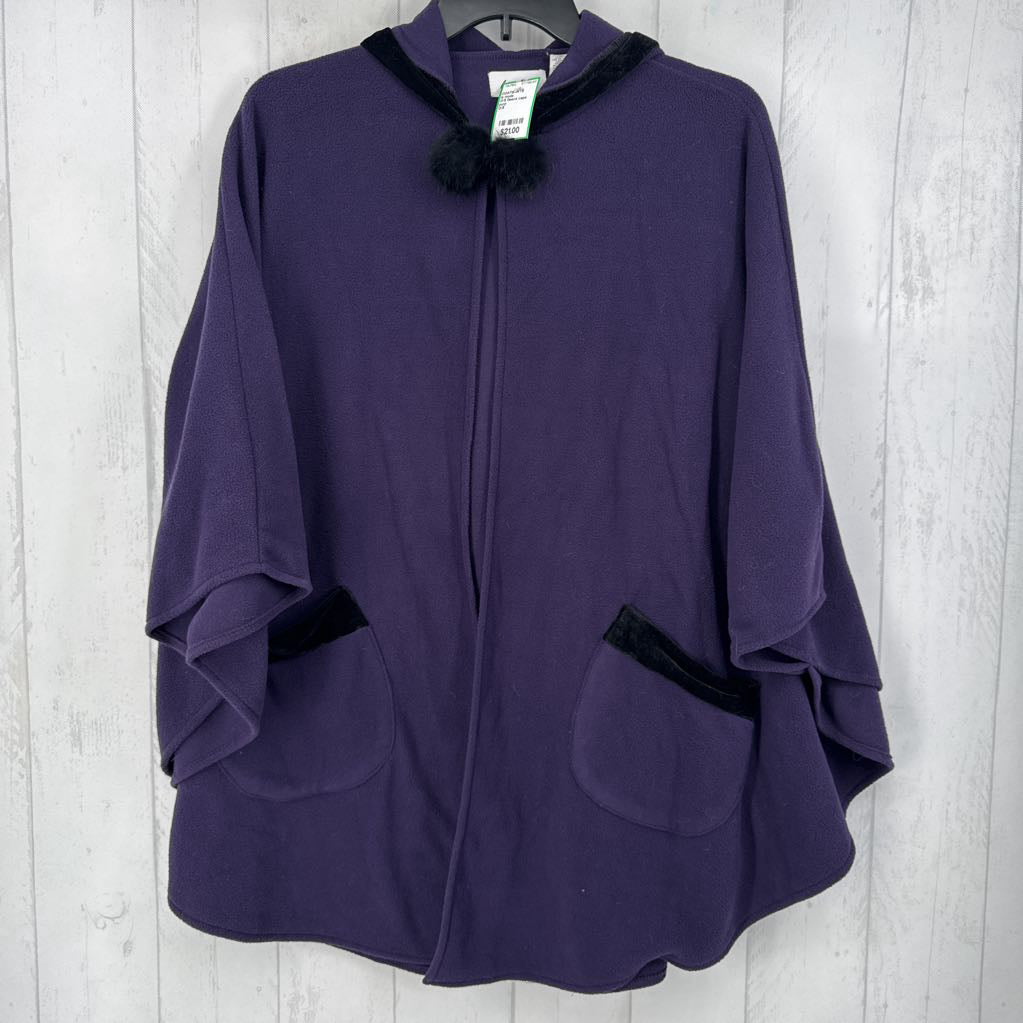O/S fleece cape