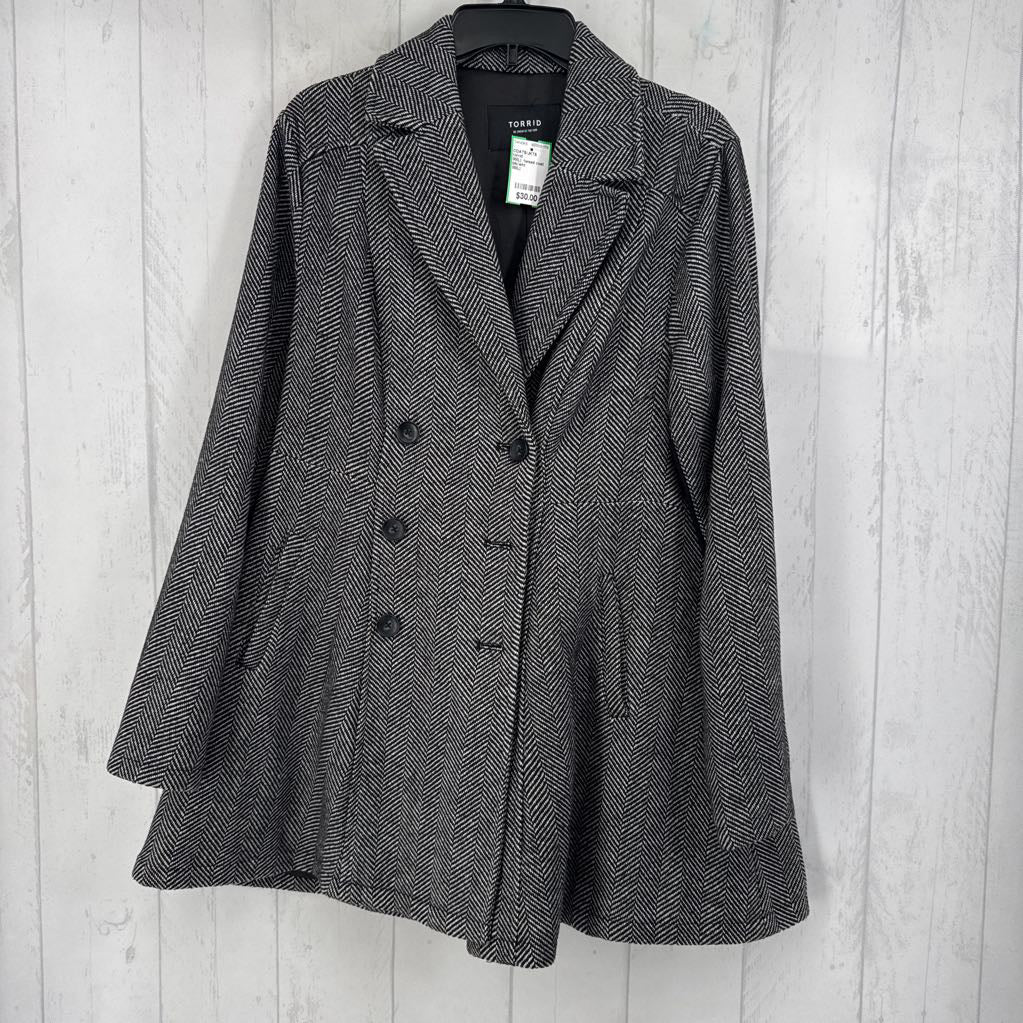 00(L) tweed coat
