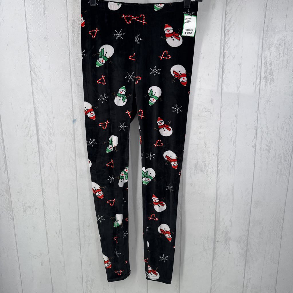 S snowman leggings