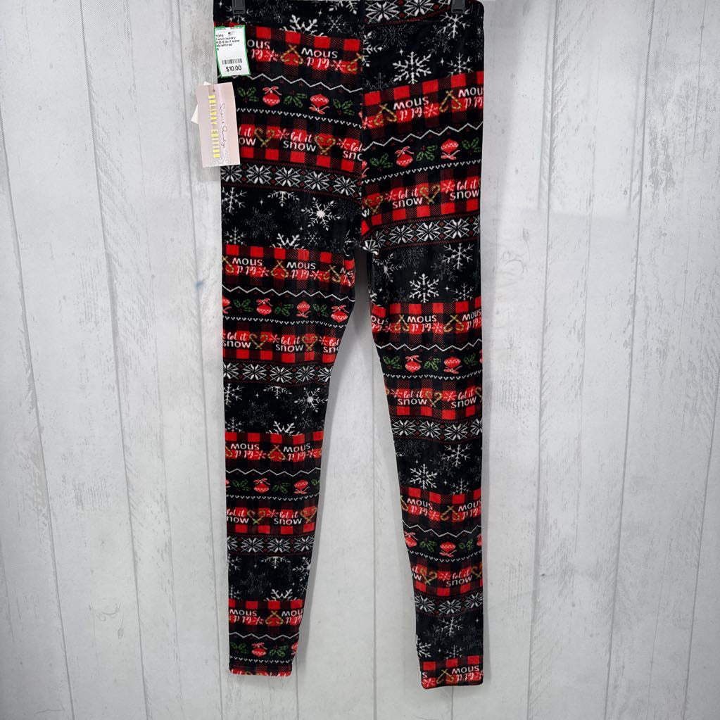 R20 S let it snow leggings