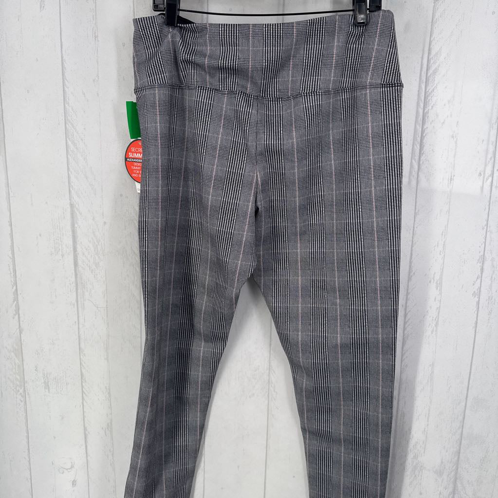 XL plaid legging