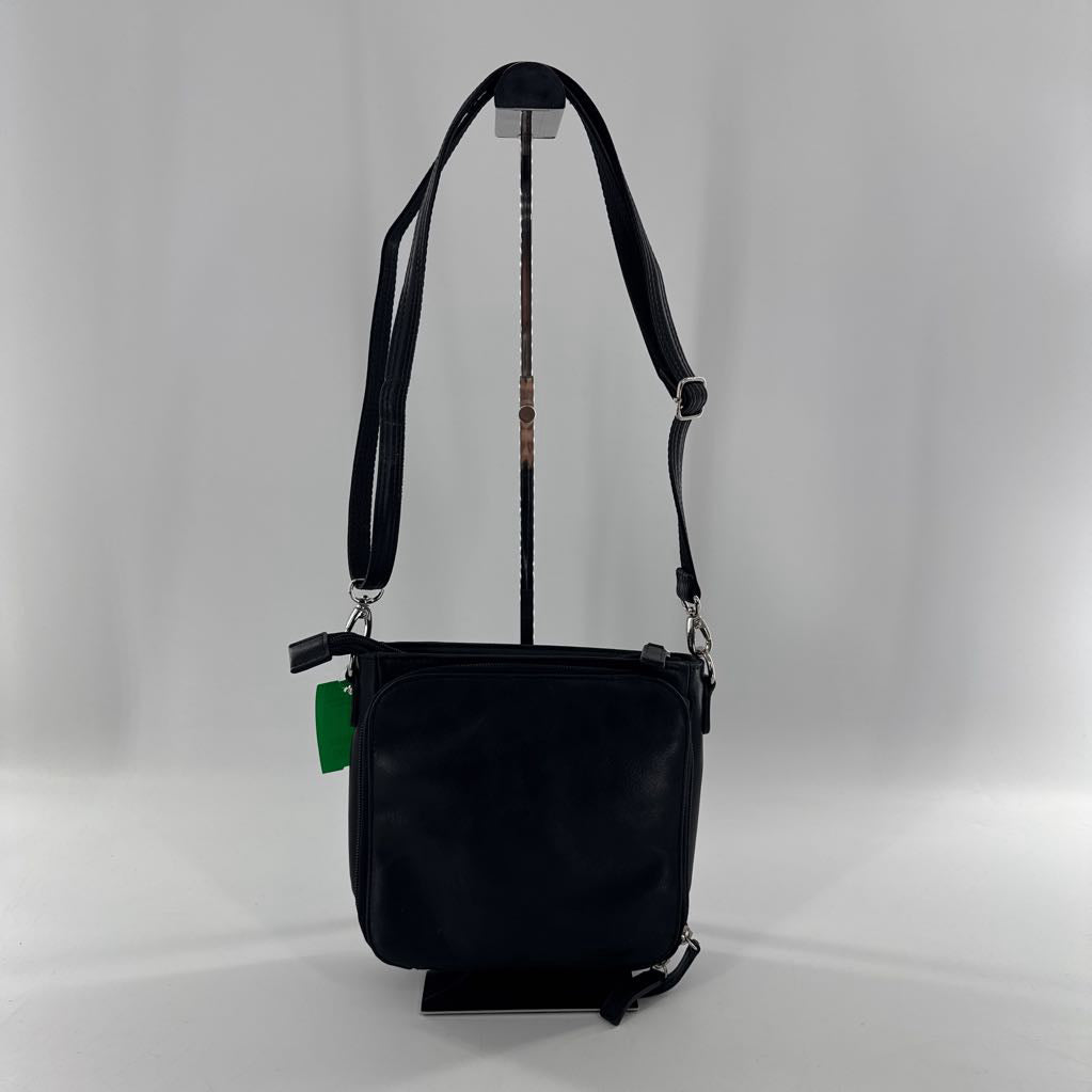 concealed floral embossed crossbody