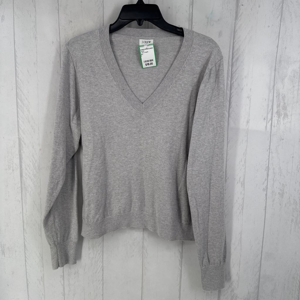 L l/s v-neck sweater