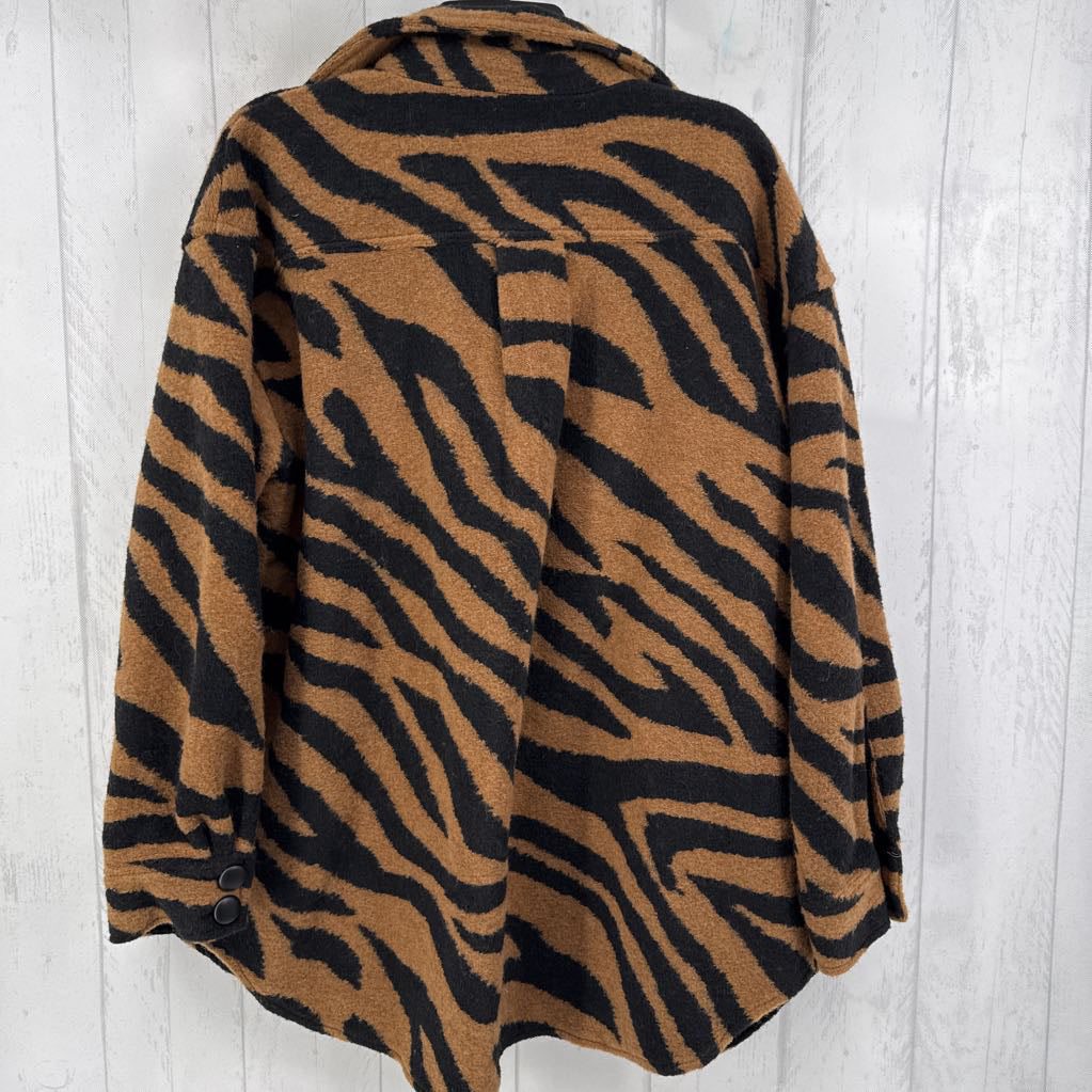 Zebra Print Coat