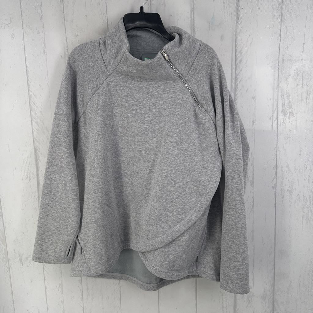 XL l/s wrap sweatshirt