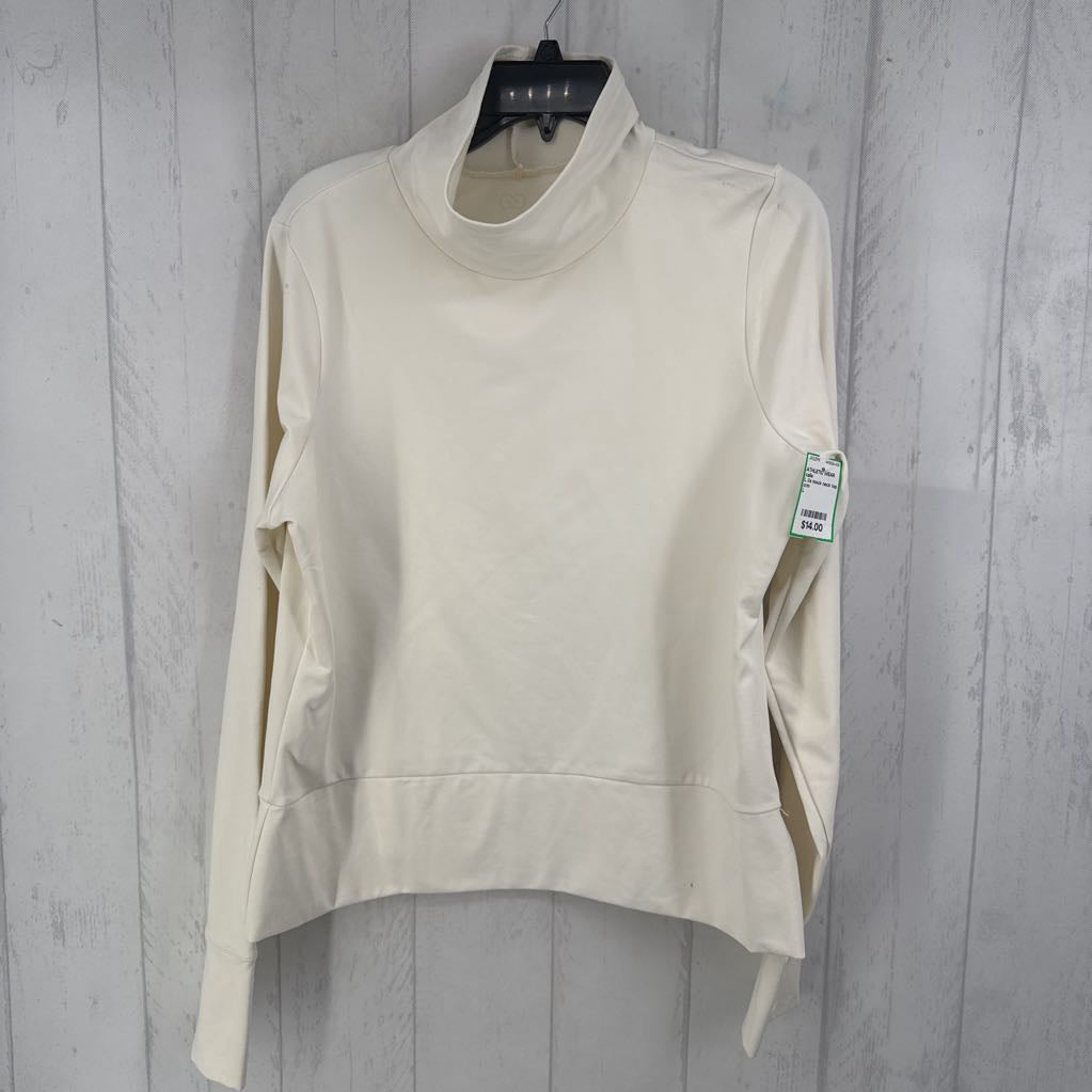 L l/s mock neck top