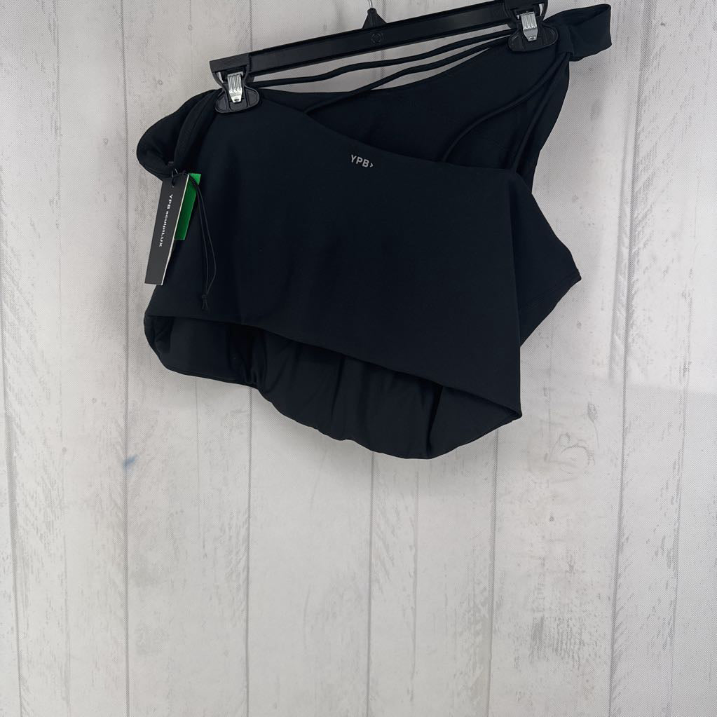 XXL one strap shoulder crop tank