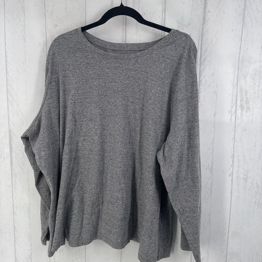 26/28 l/s crew neck top