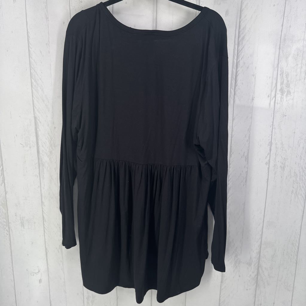 3x l/s half button top