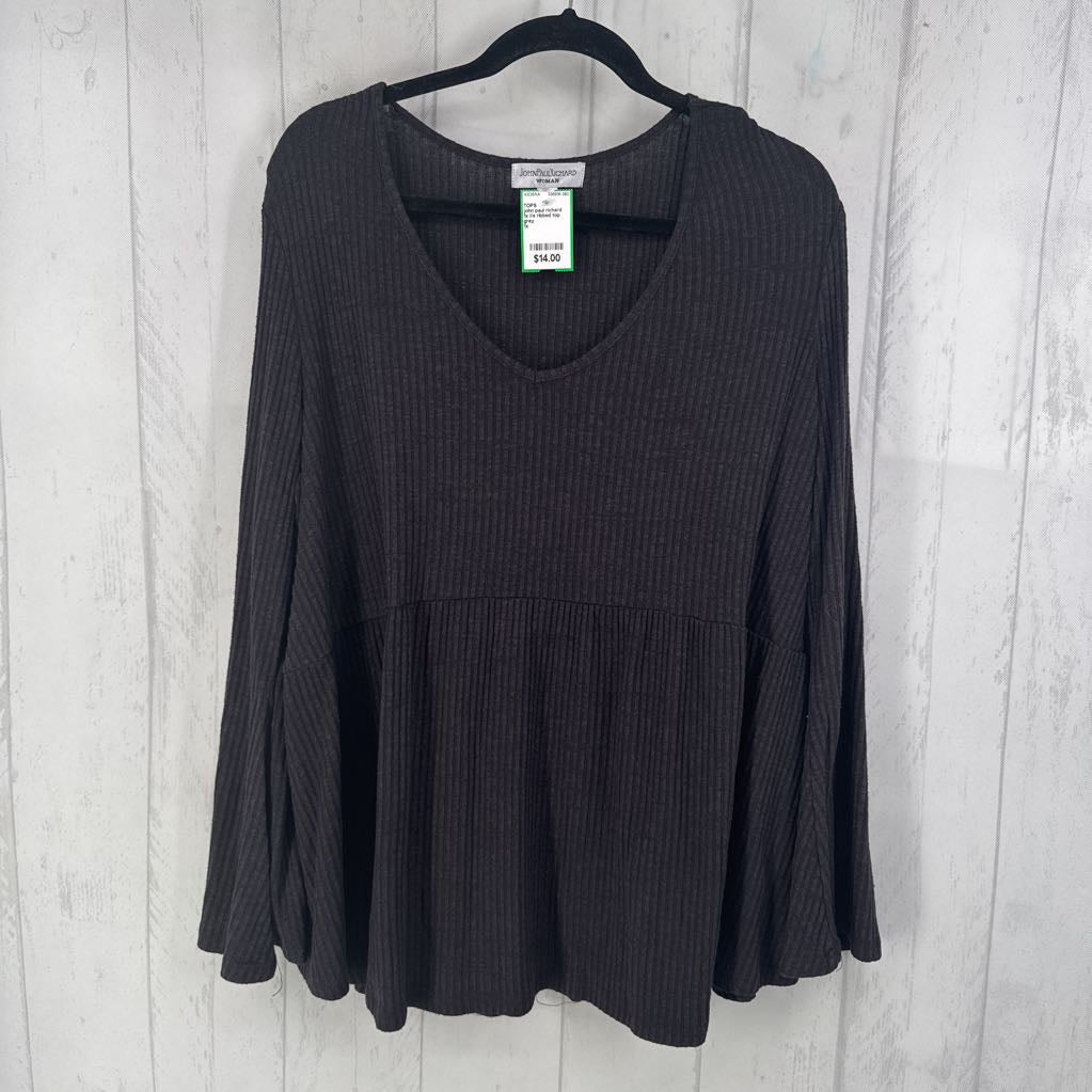 1x l/s ribbed top