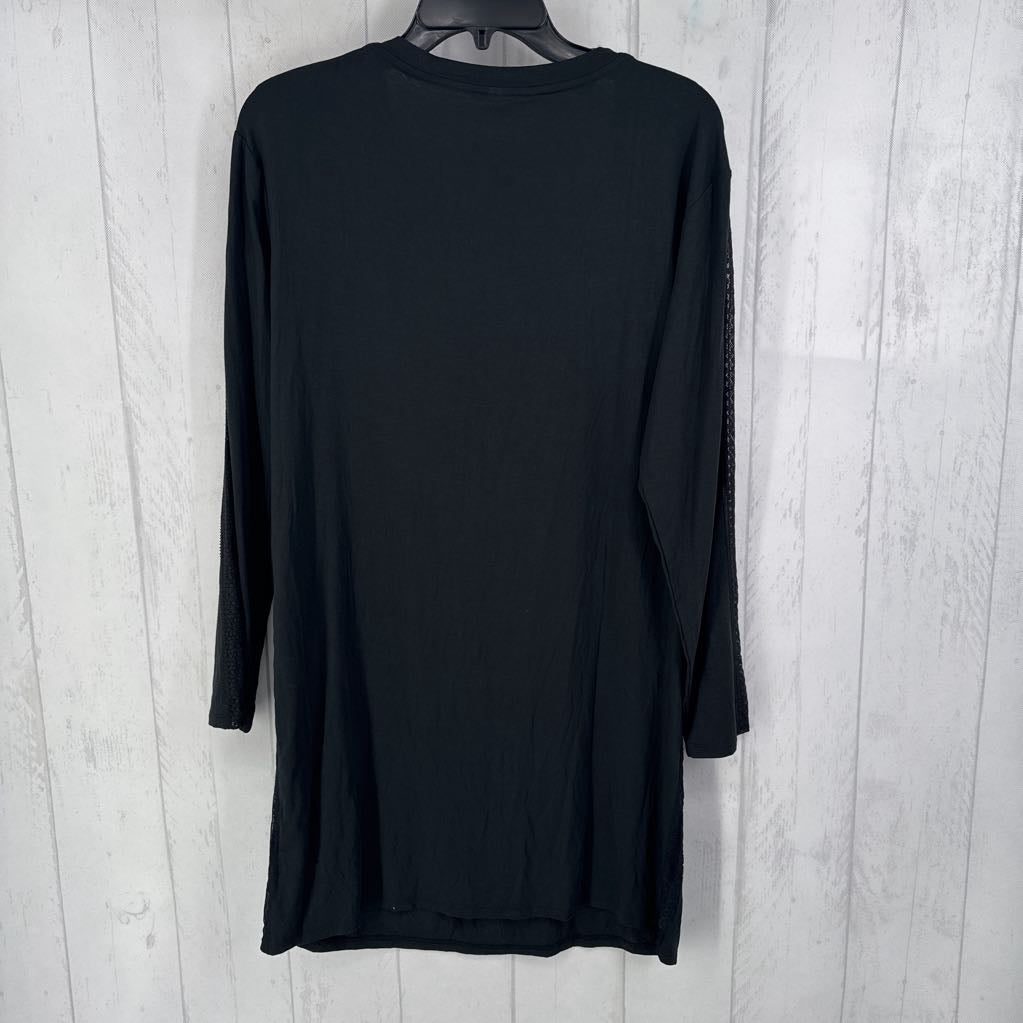 M l/s scoop neck top