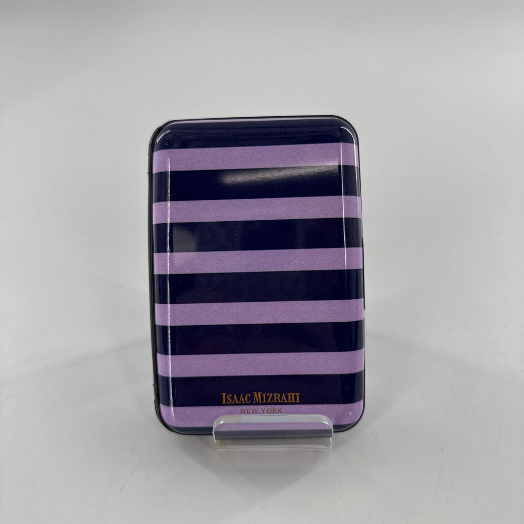 stripe hard case card holder