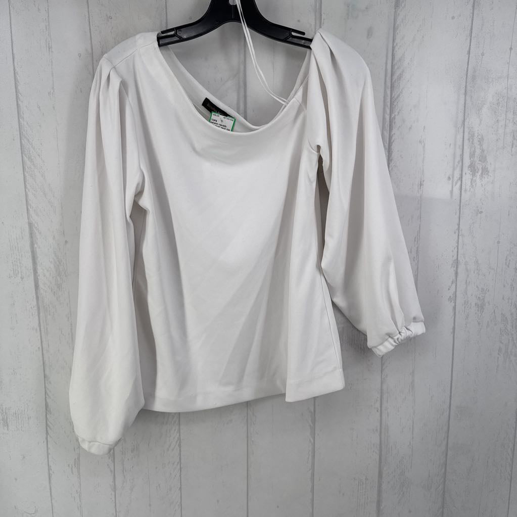 M l/s boat neck top