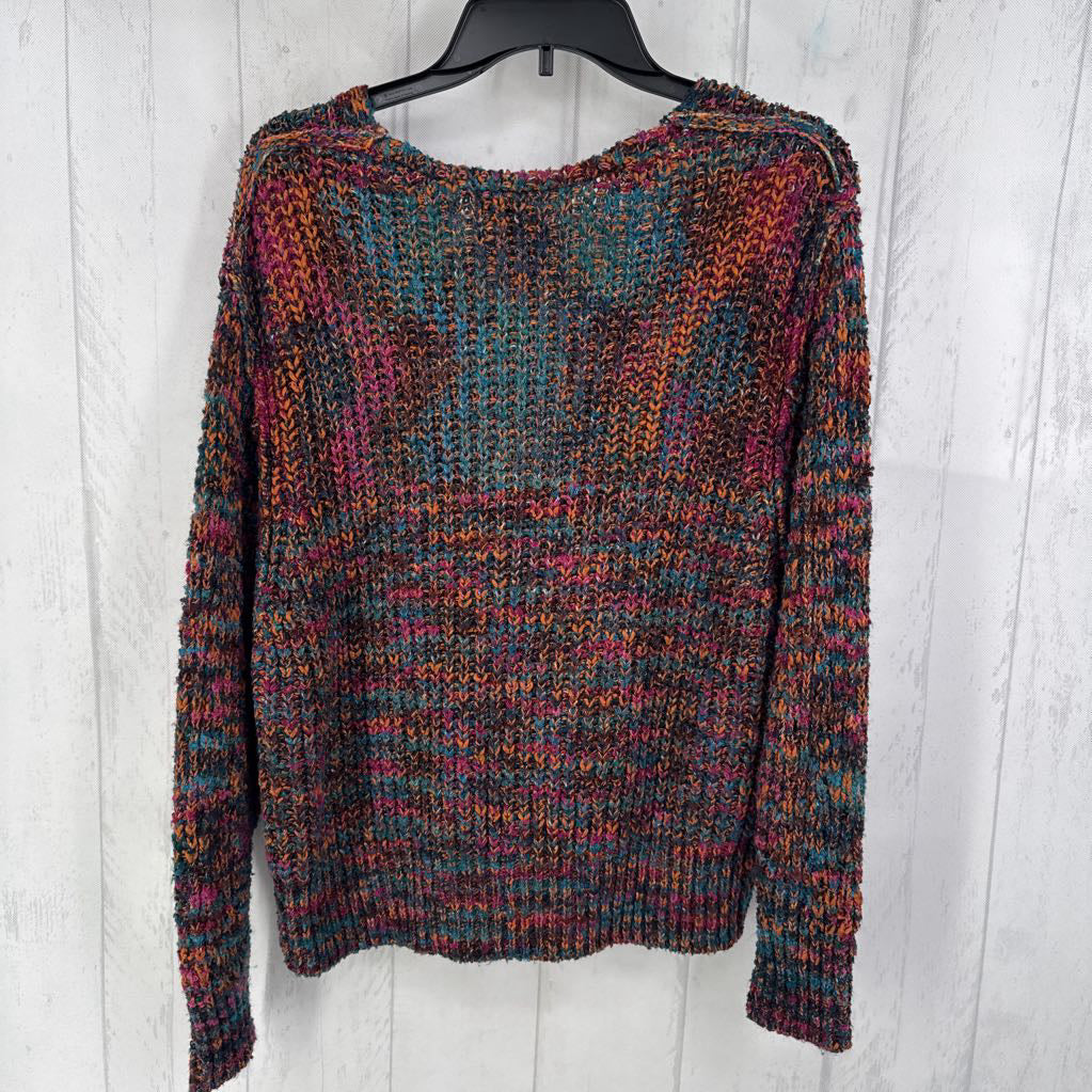 S l/s v-neck sweater