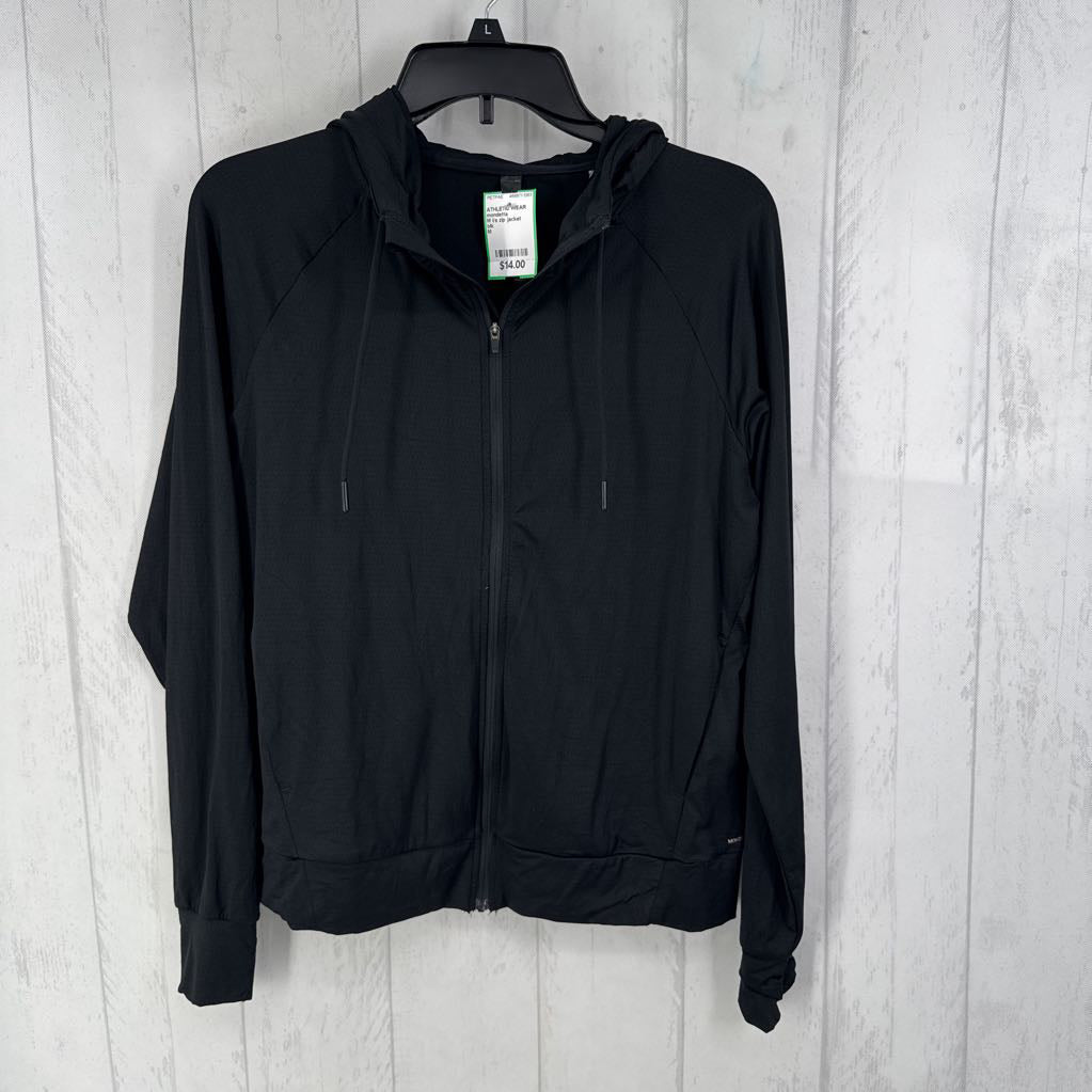 M l/s zip jacket
