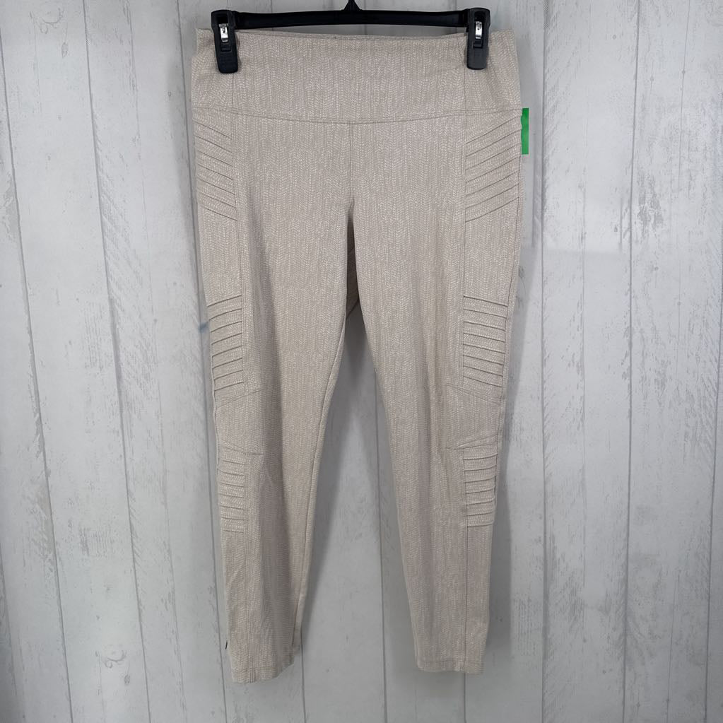 L pleated leggings